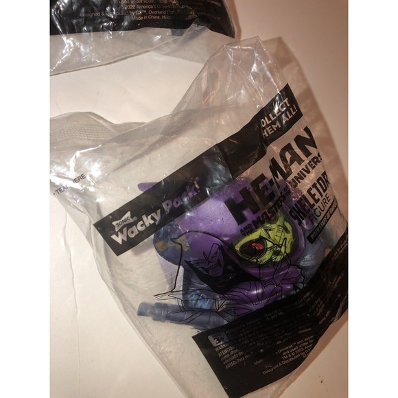 Sonic He-Man Masters Universe MOTU Toys Skeletor Sorceress Lot Wacky Pack - Picture 9 of 10